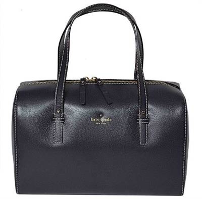 Kate Spade Grand Street Leather Melinda Satchel Midnight