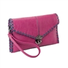 Sydney Love Laced Convertible Crossbody Clutch, Berry Marsala