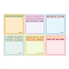 Current Mood Fun Sayings Sticky Note 6 Pack Packet 240 Sheets