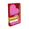 Oh So Fancy Hearts Sticky Note Pads & Gel Pen Desk Set