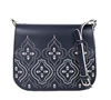 Vera Bradley Laser-Cut Saddle Crossbody