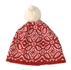 Vera Bradley Cozy Knit Hat, Rosewood Intarsia