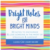 Bright Notes for Bright Minds Booklet Book of 30 Inspirational Mini Cards