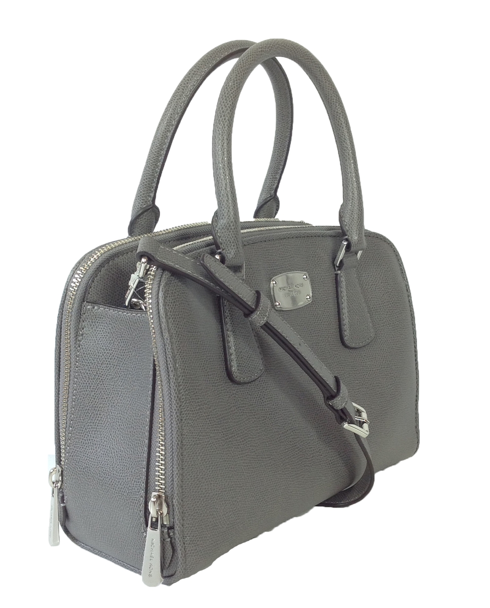 Michael kors satchel discount grey