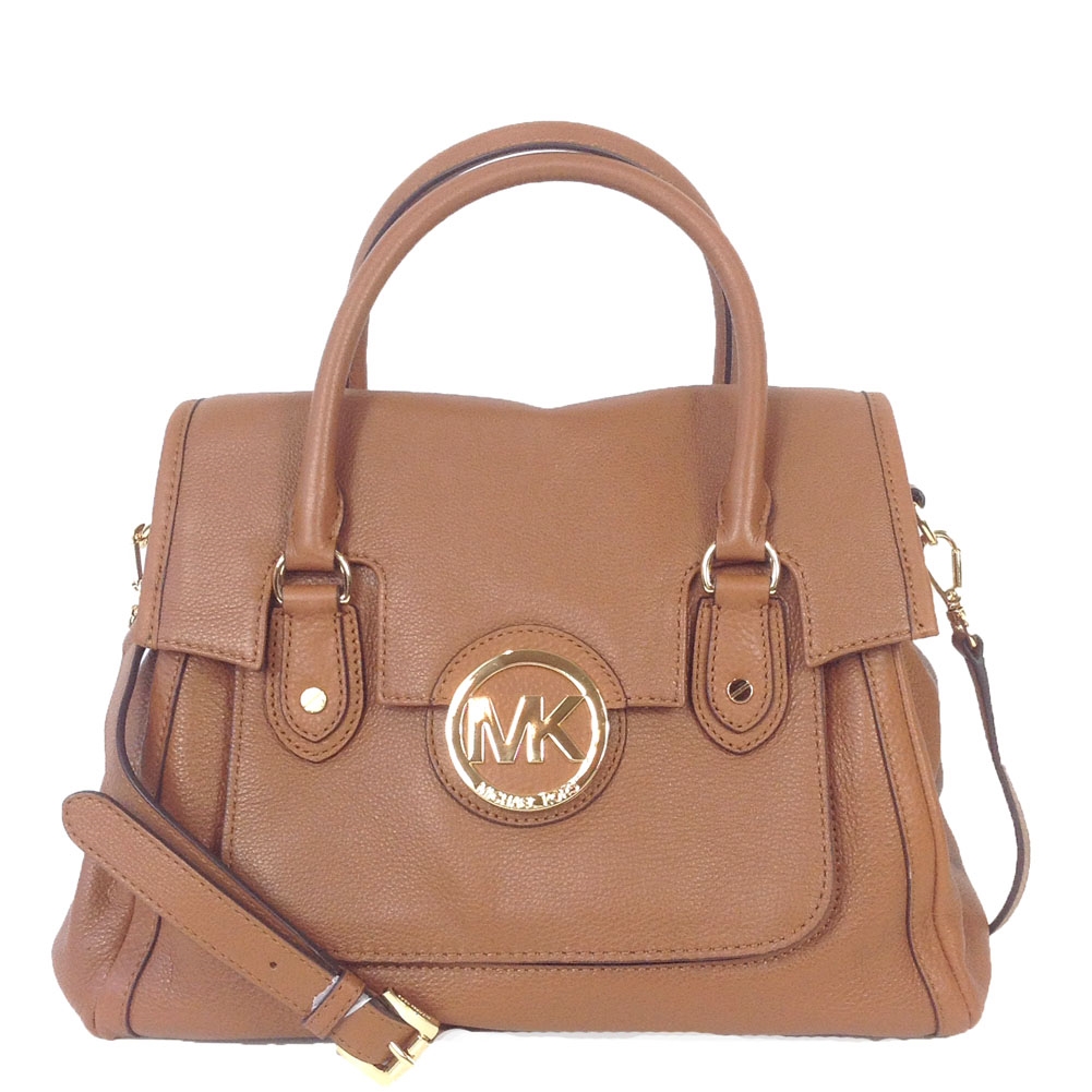 Michael By michael kors Large Brown margot store Convertible satchel Crossbody