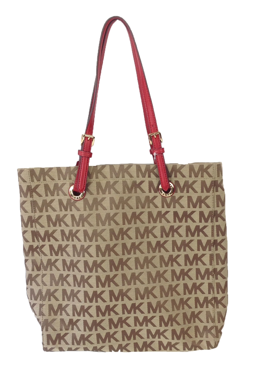 Michael kors jet set north hot sale south tote