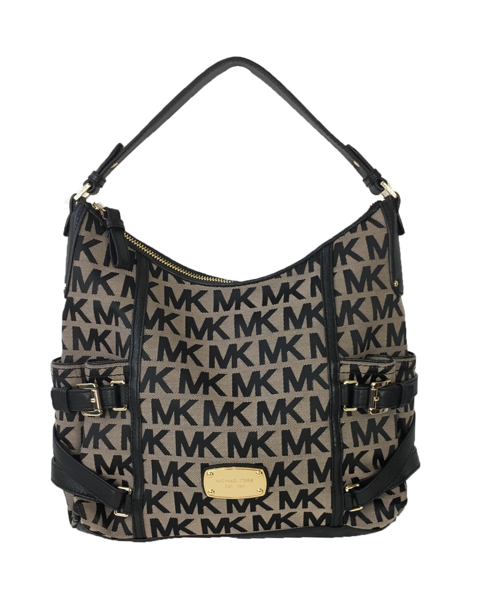 Store Michael Kors bag black leather gansevoort