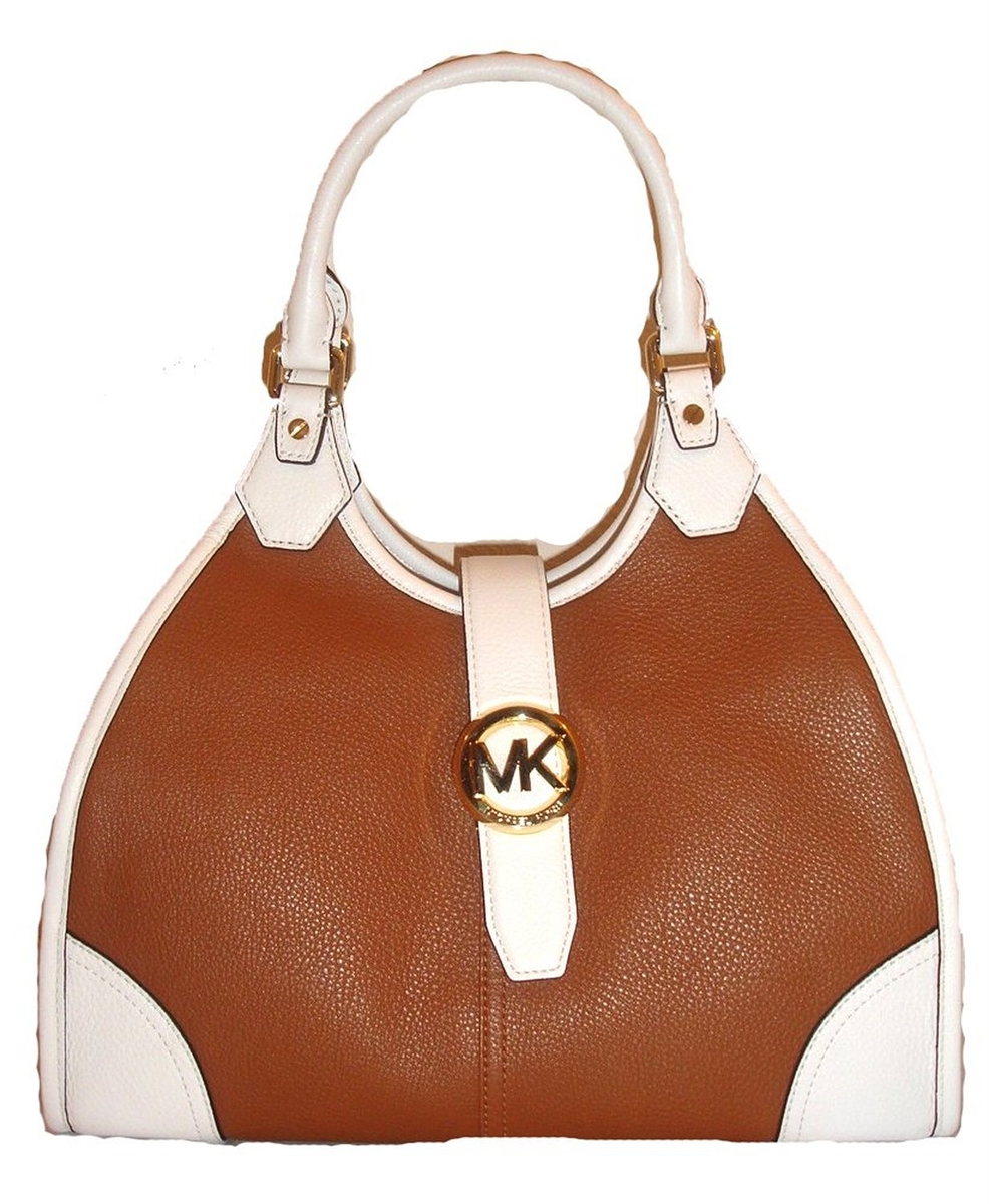 Michael kors hudson online large satchel