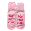 Pop Fizz Clink Fuzzy Plush Socks