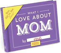 Knock Knock What I Love about Mom Fill in the Love Tiny Book Fill-in-the-Blank Gift Journal