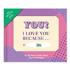 Knock Knock I Love You Becasue... Custom Fill In Little Book