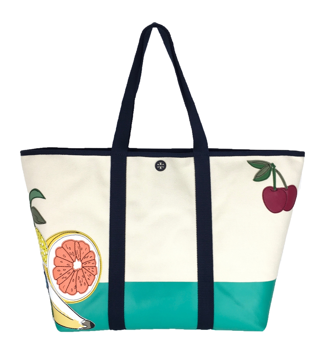 Tory burch canvas beach on sale bag