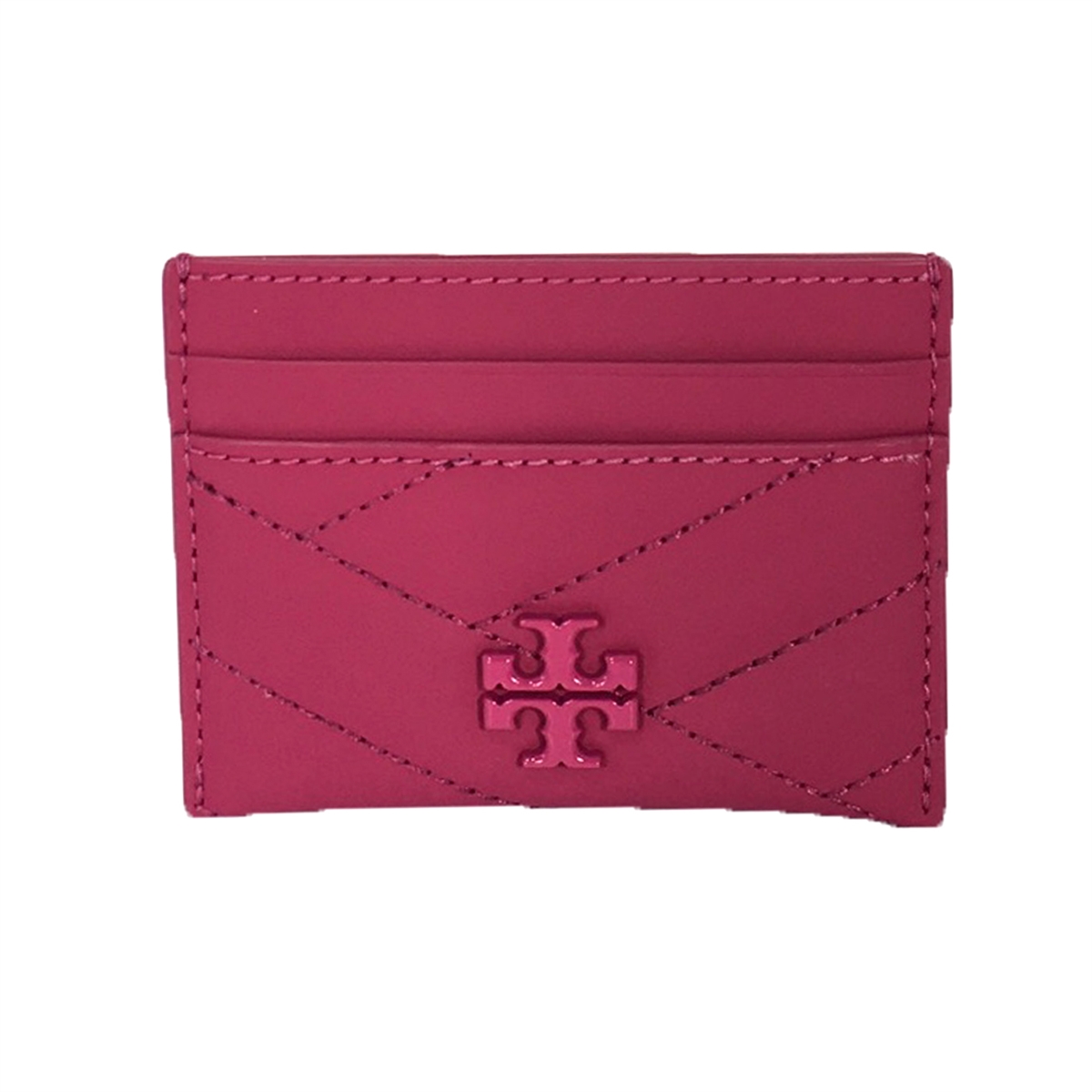 Tory Burch Kira Chevron-Quilted Card Case