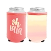 TOOT Oh La La Reversible Can Cooler Sleeve Pack of 2, Ombre Multi