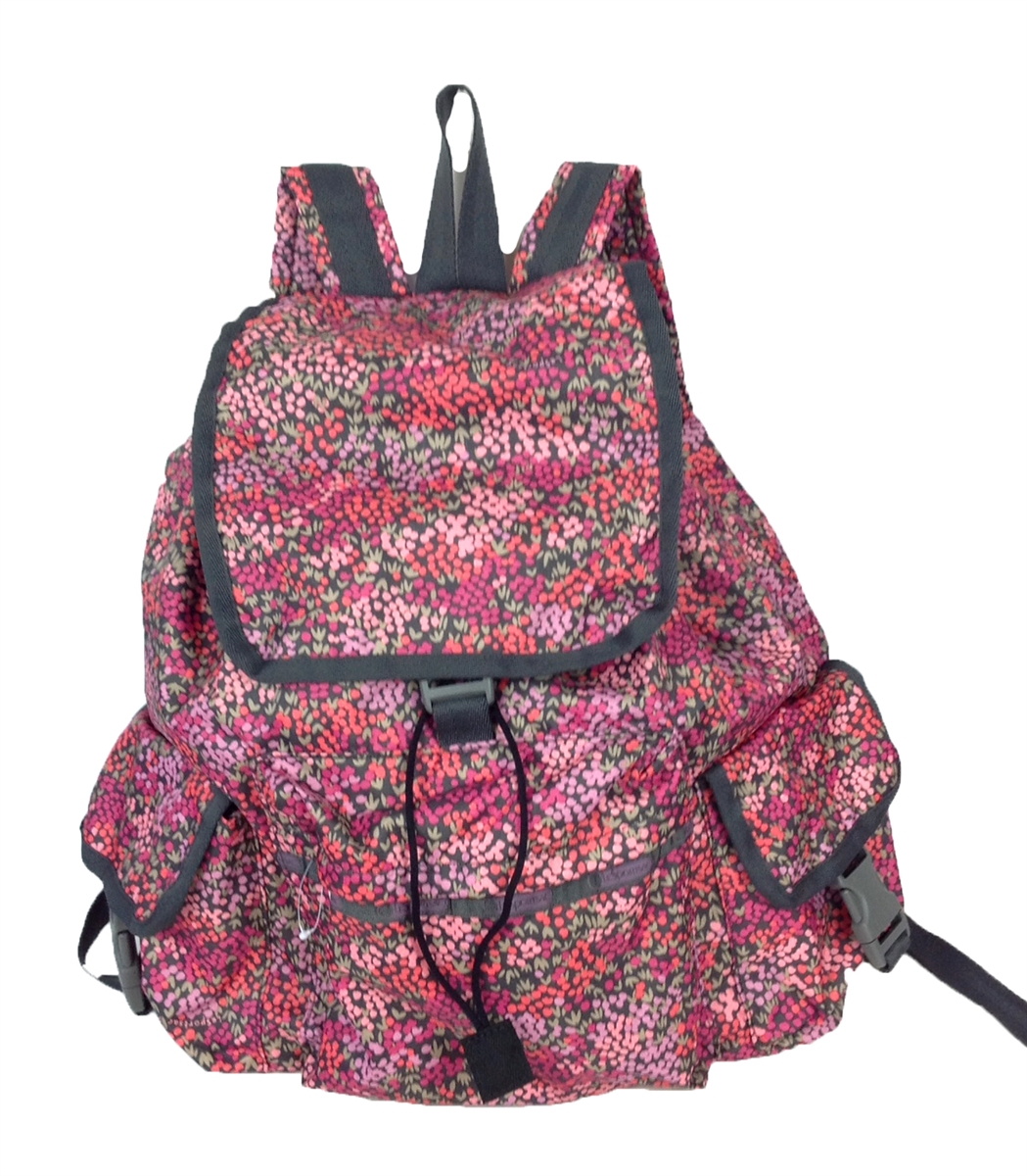 LeSportsac Voyager Backpack Lavender Fields