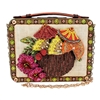 Mary Frances Drinks On The Beach 3D Beaded Pina Colada Crossbody, Multi