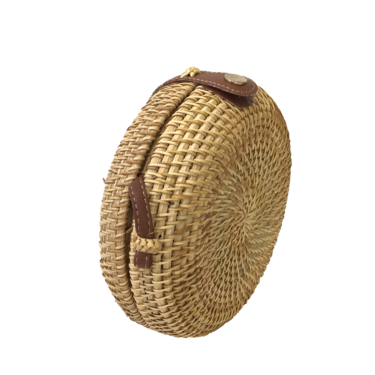 Wicker best sale canteen bag