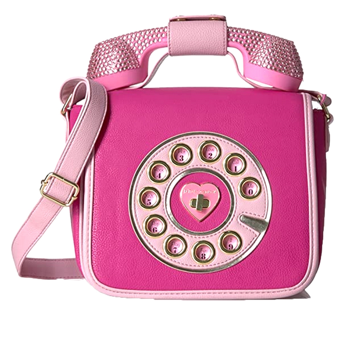 Designer Betsey Johnson Pink Telephone Purse Shoulder Bag | Grailed