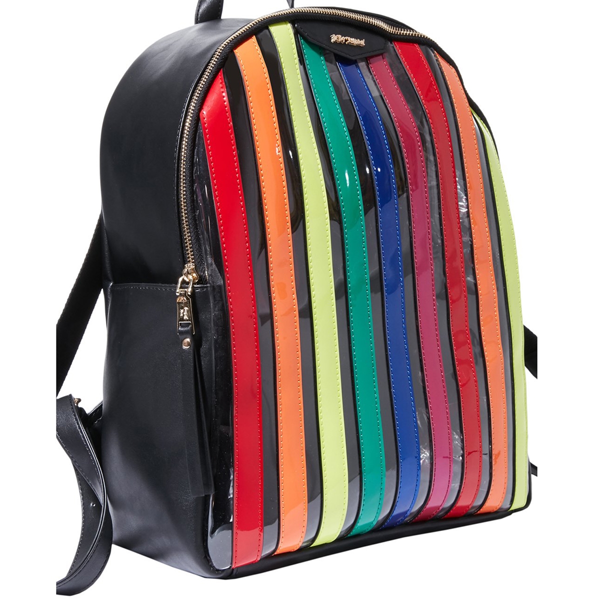 Betsey johnson striped on sale backpack