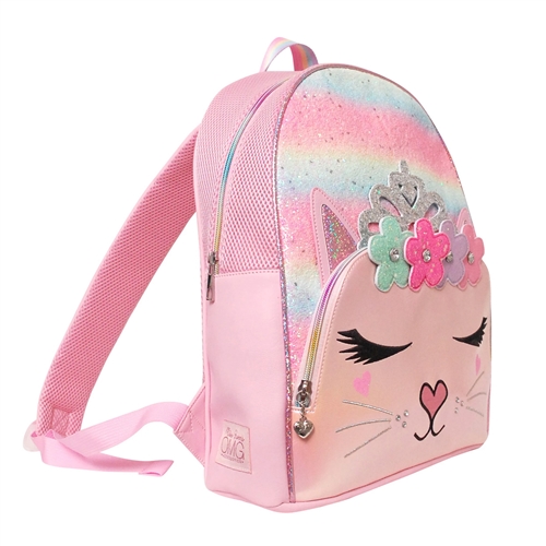 Flower Crown Miss Bella Plush Duffle Bag in Pink