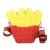 French Fries Bubble Pop It Pouch Coin Purse Micro Crossbody