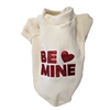 Be Mine Pet Shirt Glitter Heart Cozy Dog Sweatshirt Small to Medium Breed