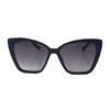 Fashion Culture Greer Oversized Square Cat Eye Daily Wear Sunglasses UV Protection with Travel Case