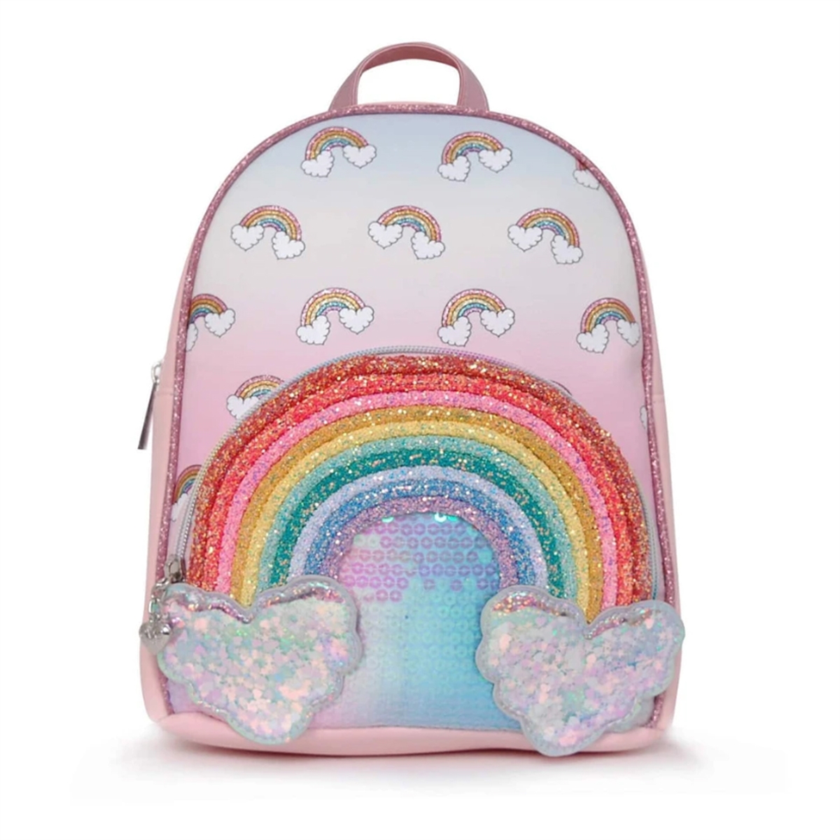 OMG Accessories Ombre Rainbow Backpack Set | Girl's | Multicolor | Size One Size | Handbags | Backpack