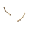 Delicate Sparkler Crystal Ear Climber Pins Crawler Earrings