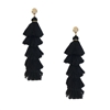 Jewelry Collection Willow Long Tassel Fringe Earrings