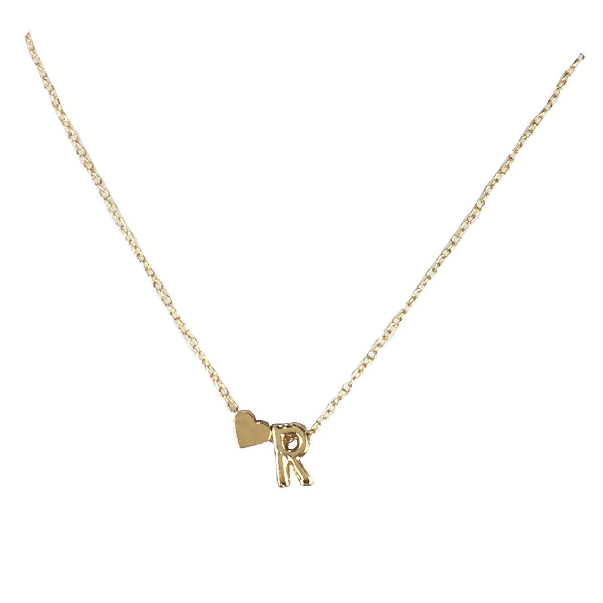 18K YELLOW GOLD TINY TREASURES SCRIPT INITIAL 'R' NECKLACE - Roberto Coin -  North America