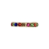 Brilliant Sparklers Rainbow Stackable Ring, Multi