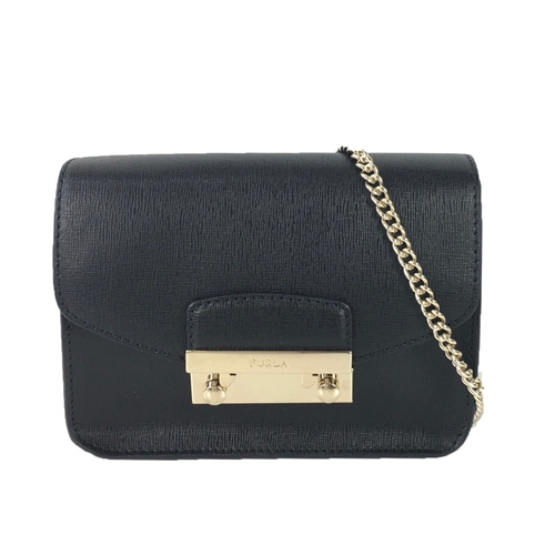 Furla Saffiano Leather Handbag Satchel