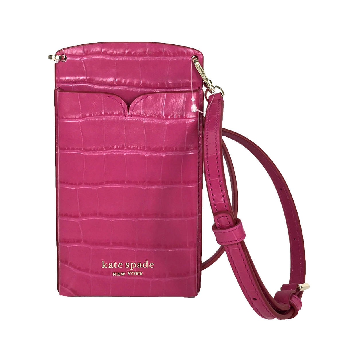 Leather crossbody bag Kate Spade Pink in Leather - 29537739