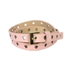 Kate Spade Cut Out Spade Skinny Leather Belt, Pastry Pink