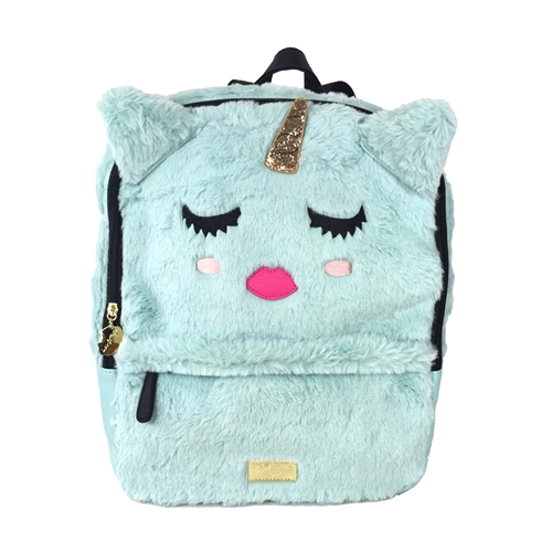 fuzzy bookbag