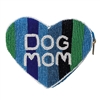 Dog Mom Beaded Heart Zip Card Case Handcrafted Money Pouch Coin Purse Pet Lover's Gift