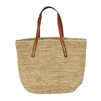 Mar Y Sol Portland Crocheted Raffia Carryall Tote Bag