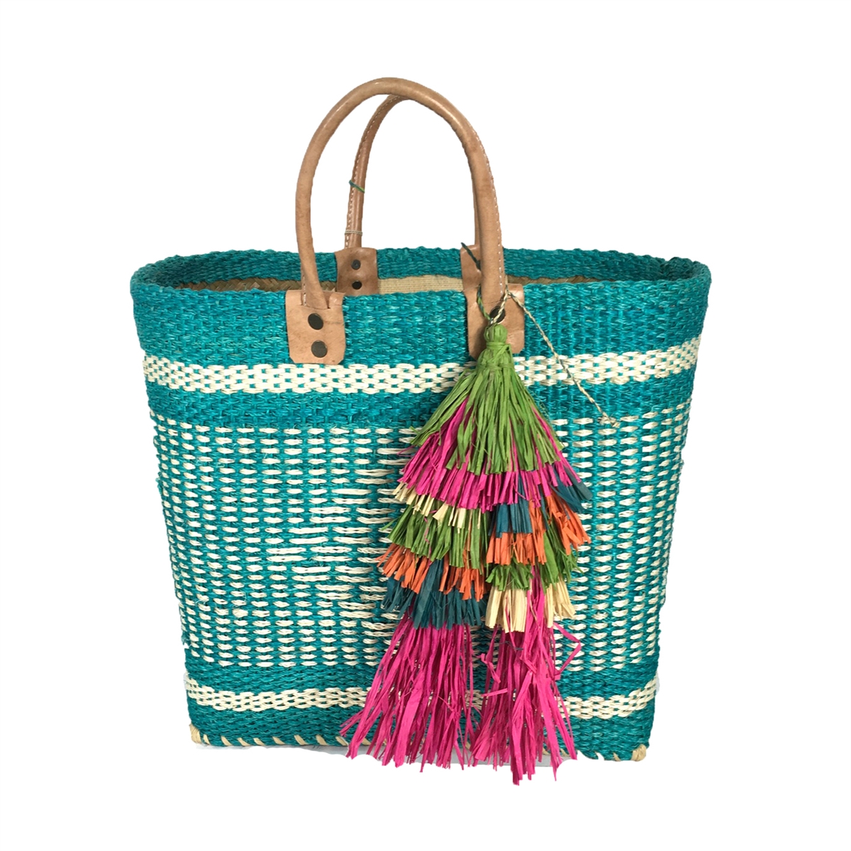 Mar y sol store straw tote