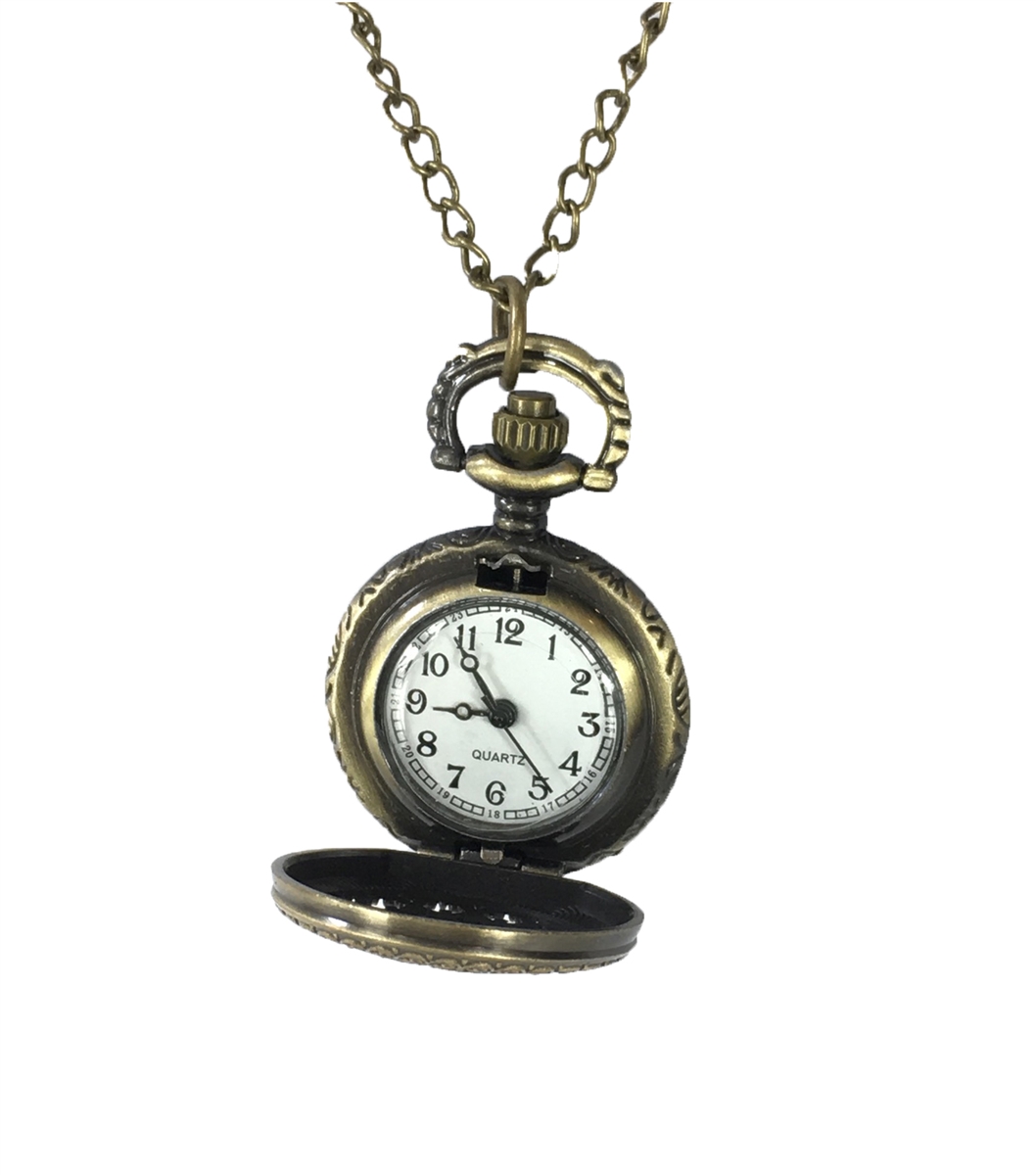 Watch sales locket necklace