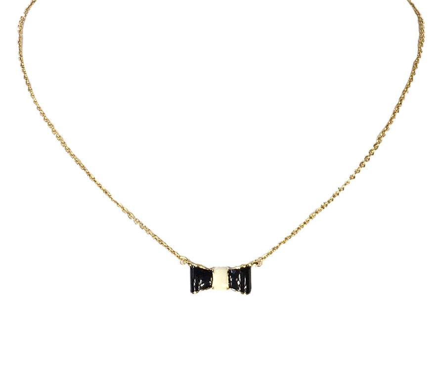 Kate spade take a deals bow necklace