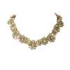 Kate Spade Clear As Crystal Floral Short Necklace