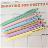 Motivational Sayings Pastel Ballpoint Jotter Pen Set