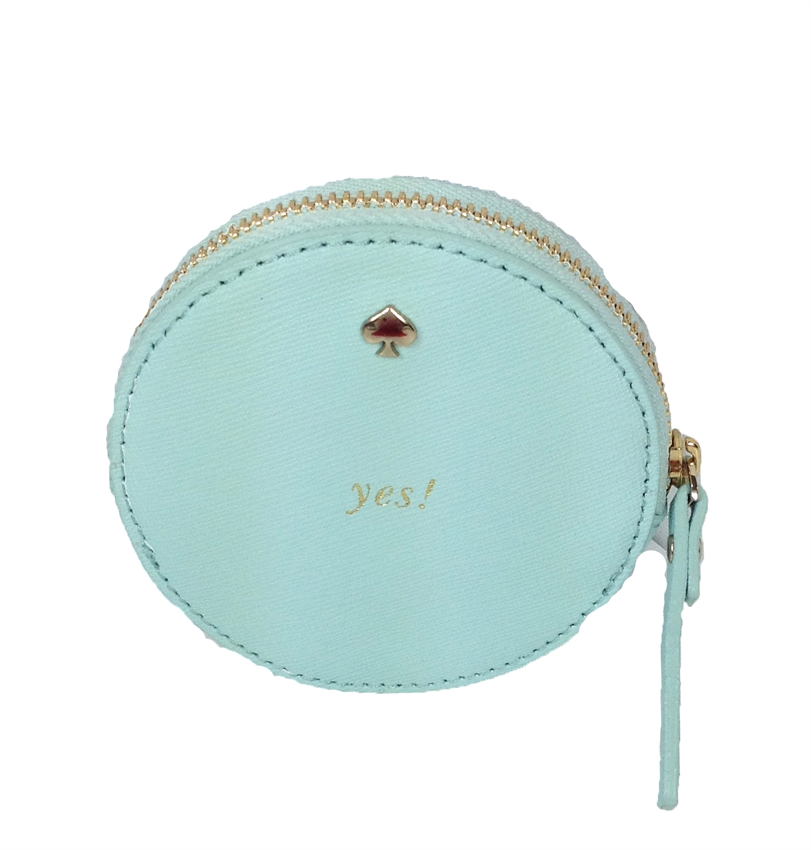 Kate Spade Turquoise Purse with Double Handles and Scalloped Edging –  PhoenixLuxe