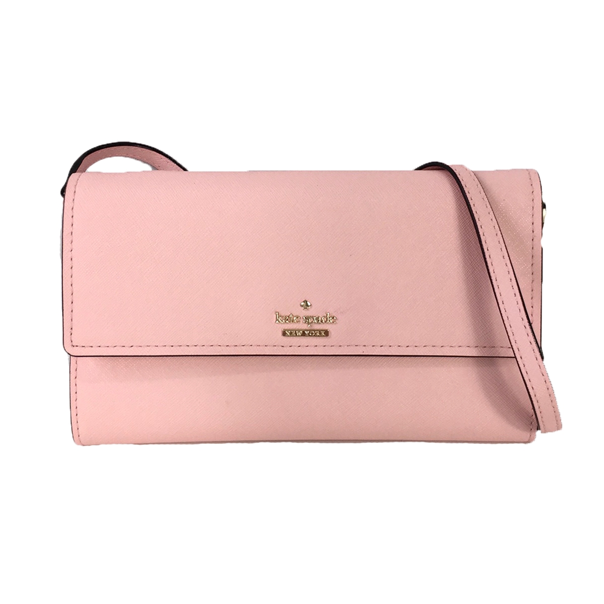 Leather wallet Kate Spade Pink in Leather - 22524527