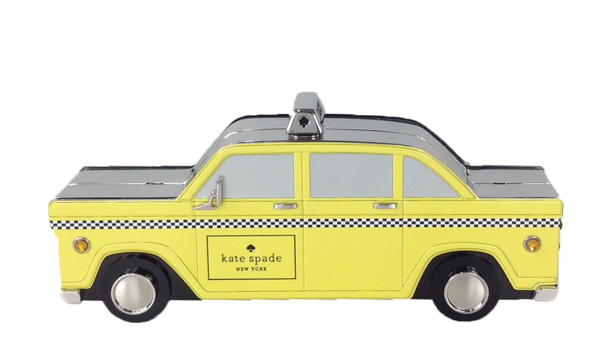 Kate Spade Steal The Spotlight Taxi Clutch Yellow Cab