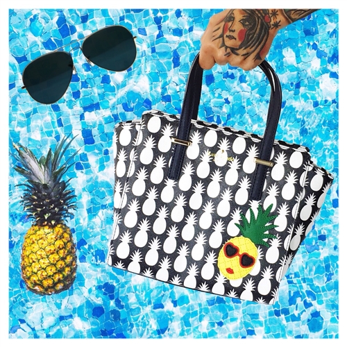 Pineapple Handbag Vegan Leather – Dedais Slow Fashion