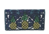 Mary Frances 'Pina Colada' Pineapple Beaded Clutch, Multi