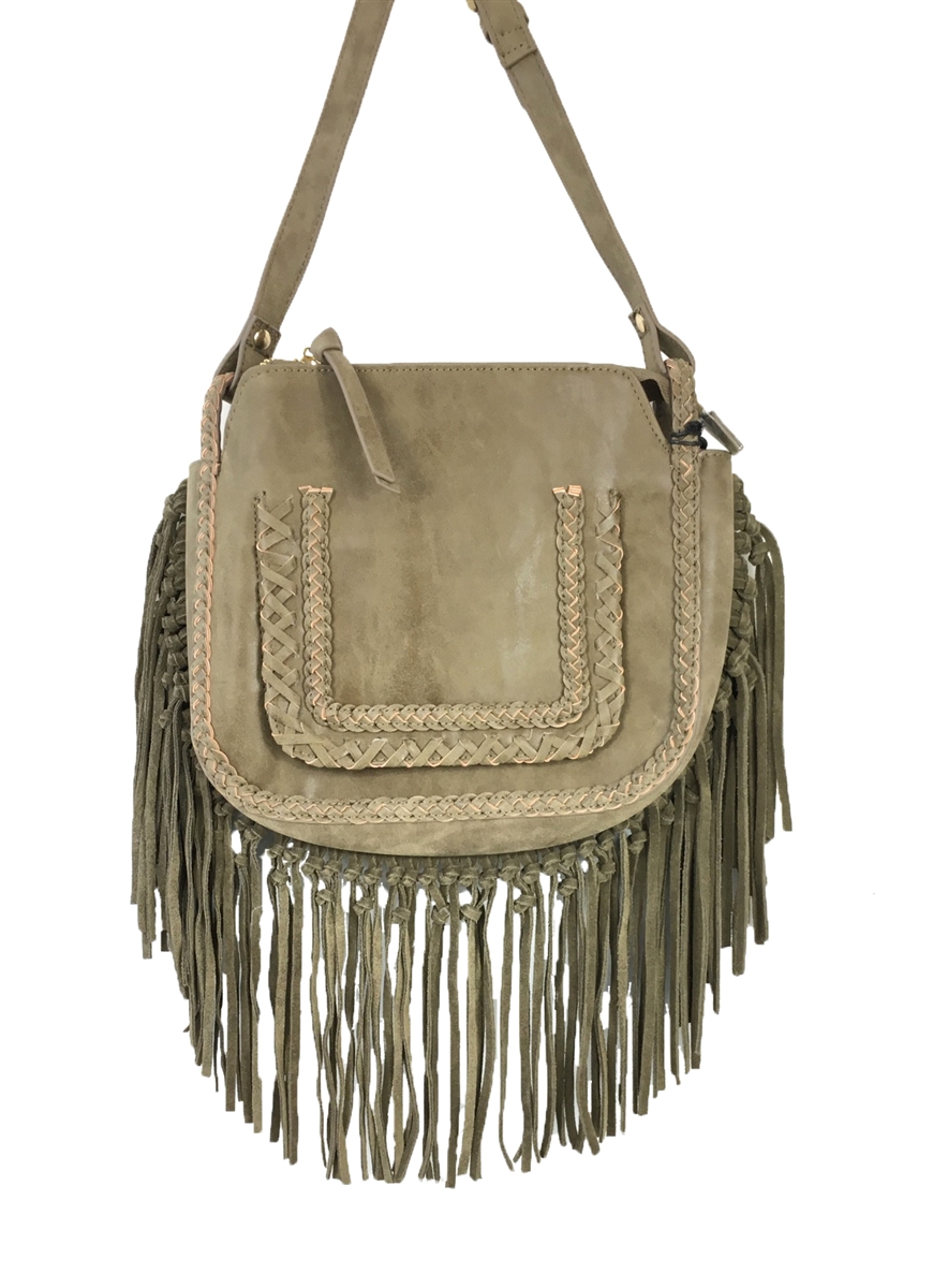 Steve madden sales fringe crossbody bag