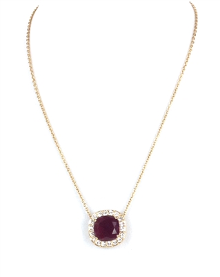 Kate Spade Basket Pave Pendant Necklace